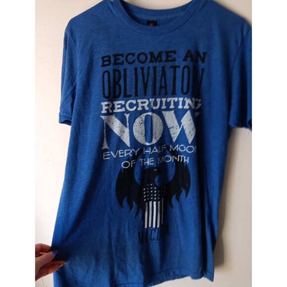 Harry Potter Fantastic Beasts Become An Obliviator T-Shirt Medium Lootcrate Blue - Picture 10 of 13